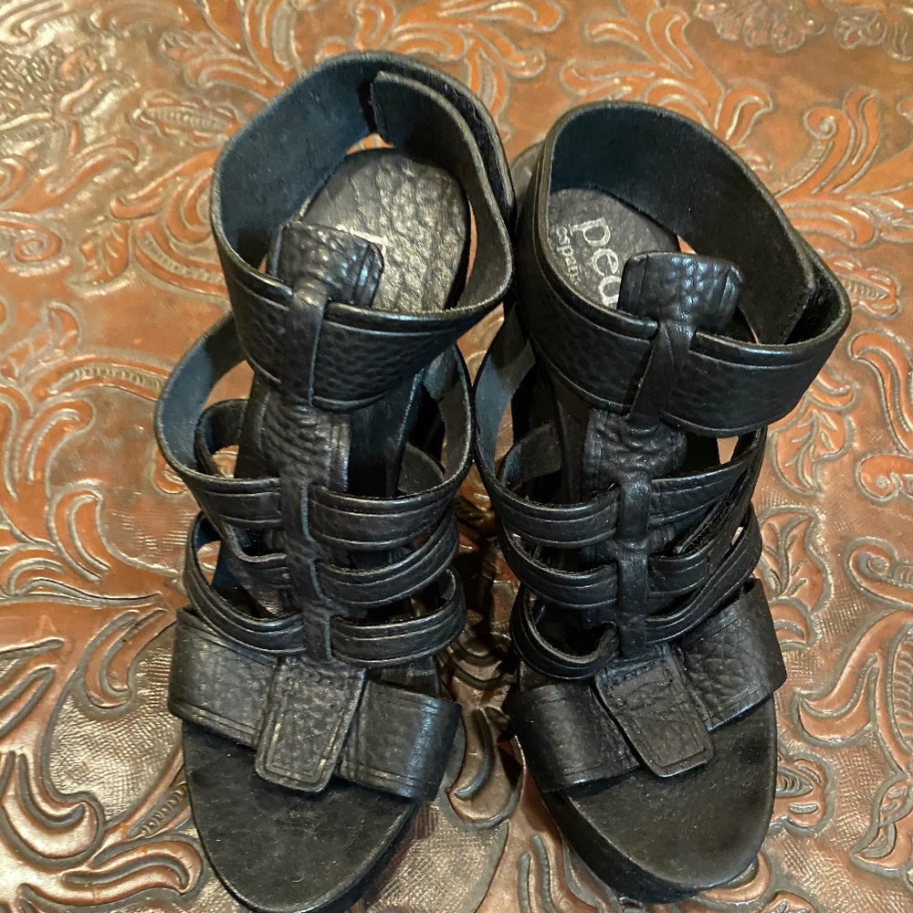 Pedro Garcia black sandals